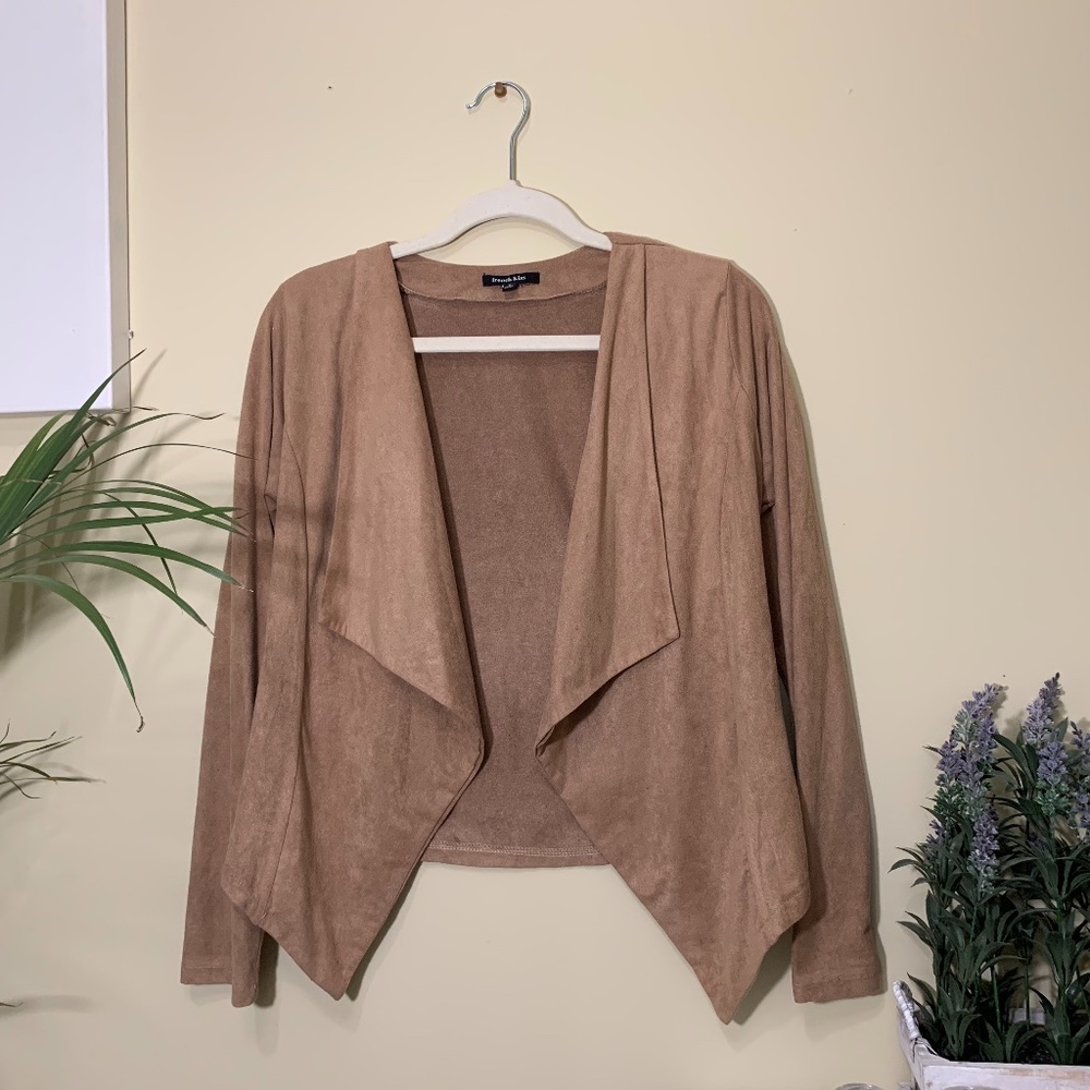 Brown Suede Blazer